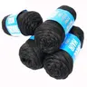 Long Straight Synthetic Hair Pieces, Synthetic Hair Hairpieces, 4 Rolls Synthetic Hair Extensions for Hair Braids & Dreadlock Hair Making, Hair Pieces for Daily & Costume Party Decor, Synthetic Braided Hair, Hair Weave Extensions