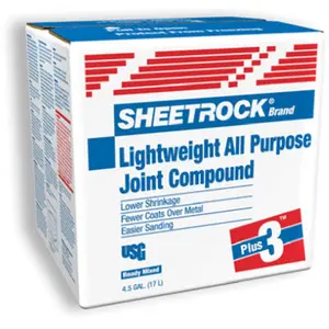 US Gypsum 380285 4.5 Gallon Plus 3 Lightweight Ready Mix Wallboard Joint Compound