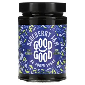 GOOD GOOD Blueberry Jam, 12 oz (330 g)