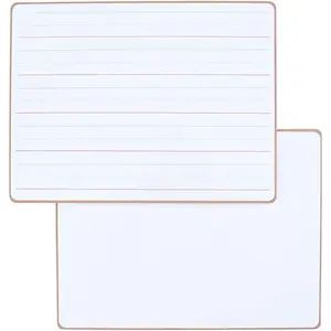 Dry Erase White Boards Lined - Lapboard for Students (1 Pack, 12 Inches X 9 Inches)