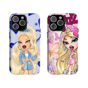 Y-Bratz Phone Cases Hit Different , Having good protective properties,for iPhone 16 15 14 13 12 11 17Pro Max,for Samsung S25 S24 S23 S22 Ultra,Protective Cover,give her/him a gift for Christmas and Thanksgi