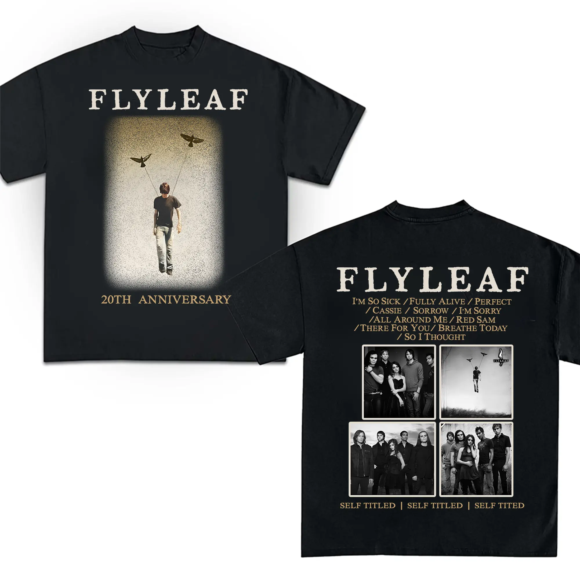 Flyleaf 20th Anniversary T-Shirt, Vintage Music Shirt, Gift For