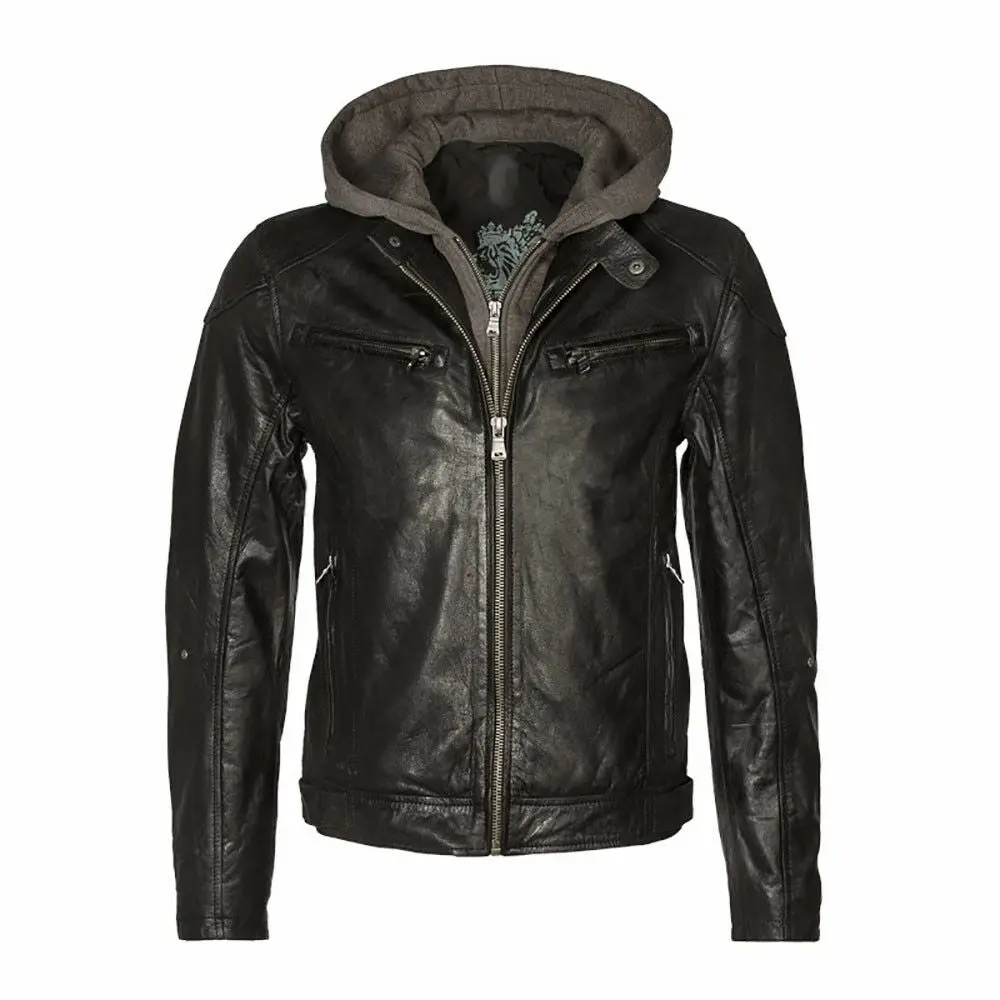 Mauritius Men's Biko Moto Leather Jacket