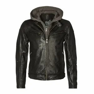 Mauritius Men's Biko Moto Leather Jacket