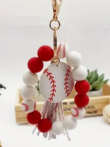 Baseball Keychain Charm