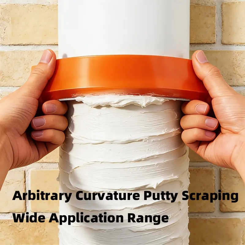 Practical Putty Knife, Paint Scraper, Multi-functional Plastering Tool, Drywall Plastering Trowel, Suitable for Wall Putty Finishing, Ceiling Smoothing, and Arc-shaped Putty Leveling
