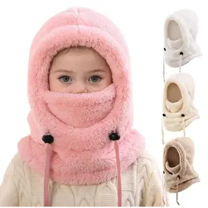 Cold Weather Balaclava - Soft Fleece Thermal Full Face Mask | Detachable Collar for Outdoor Play