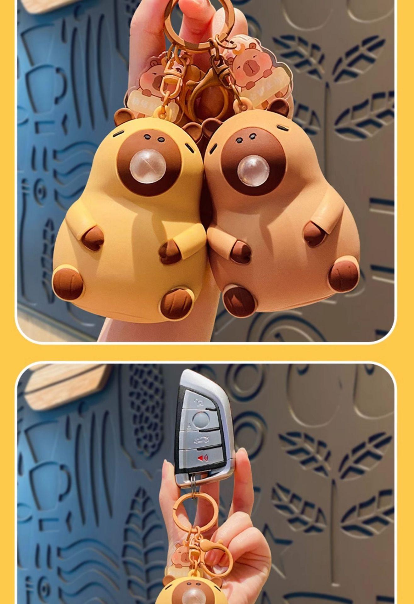 Cute Bubble Capybara Squeeze Toy FunSensory Stress Relief Classroom Prizes DeskDecor Party Gift Perfect Christmas Present for Kids