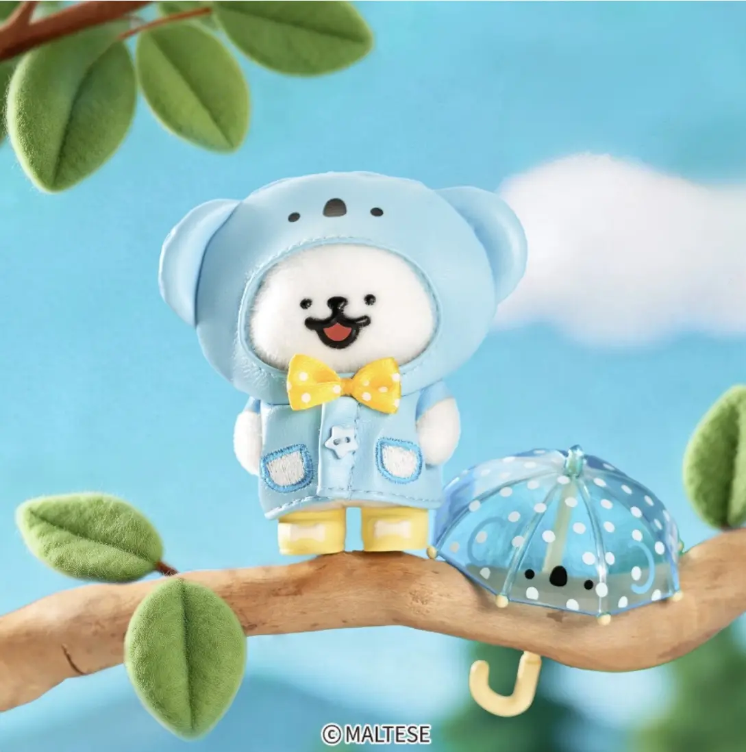 1659. MALTESE Rainy Day Series PVC Figures Blind Box