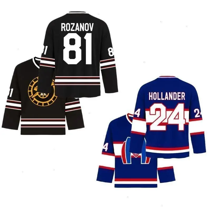 {Today Deal} Rozanov & Hollander Heated Rivalry Hockey Jersey Shirt Unisex Lace Neck Streetwear Bold Fan Style All-Over Print Autumn Season