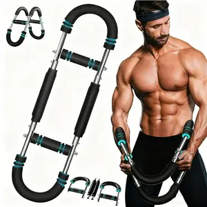 Twister Arm Trainer,Chest workout Strengthen Chest and Arm Muscles Men's Fitness Trainer Detachable Portable Spring Resistance Home Fitness Equipment