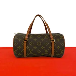 Pre-owned Louis Vuitton Canvas Shoulder Bags Papillon Monogram Handbag