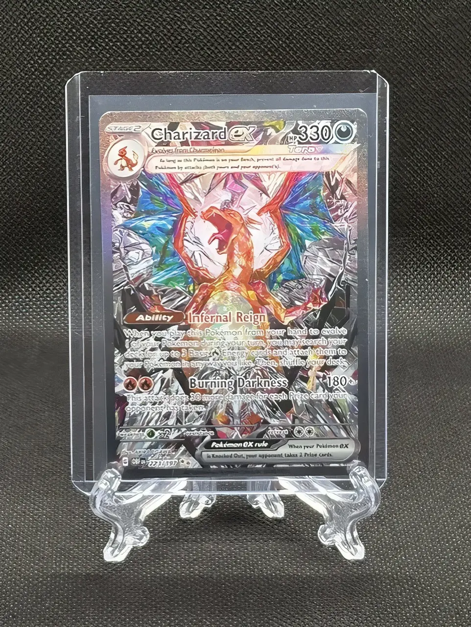 Pokemon Obsidian Flames Charizard Ex Special Illustration Rare 223/197