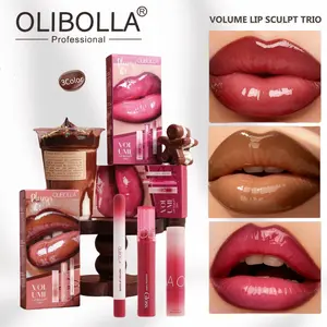 LIP VOLUME HACK TRIO (3 Shades, Lip Mate Pencil 0.85g & Melting Balm 3g & Color Gloss 4g)