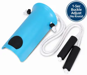 Paiseec Sock Aid for Seniors and Elderly - No-Bend Sock Helper & Assist Tool, Easy On Easy Off Sock Puller for Pregnancy, Bariatric, Hip & Knee Surgery Recovery, Adjustable Cords with Comfort Foam Handles