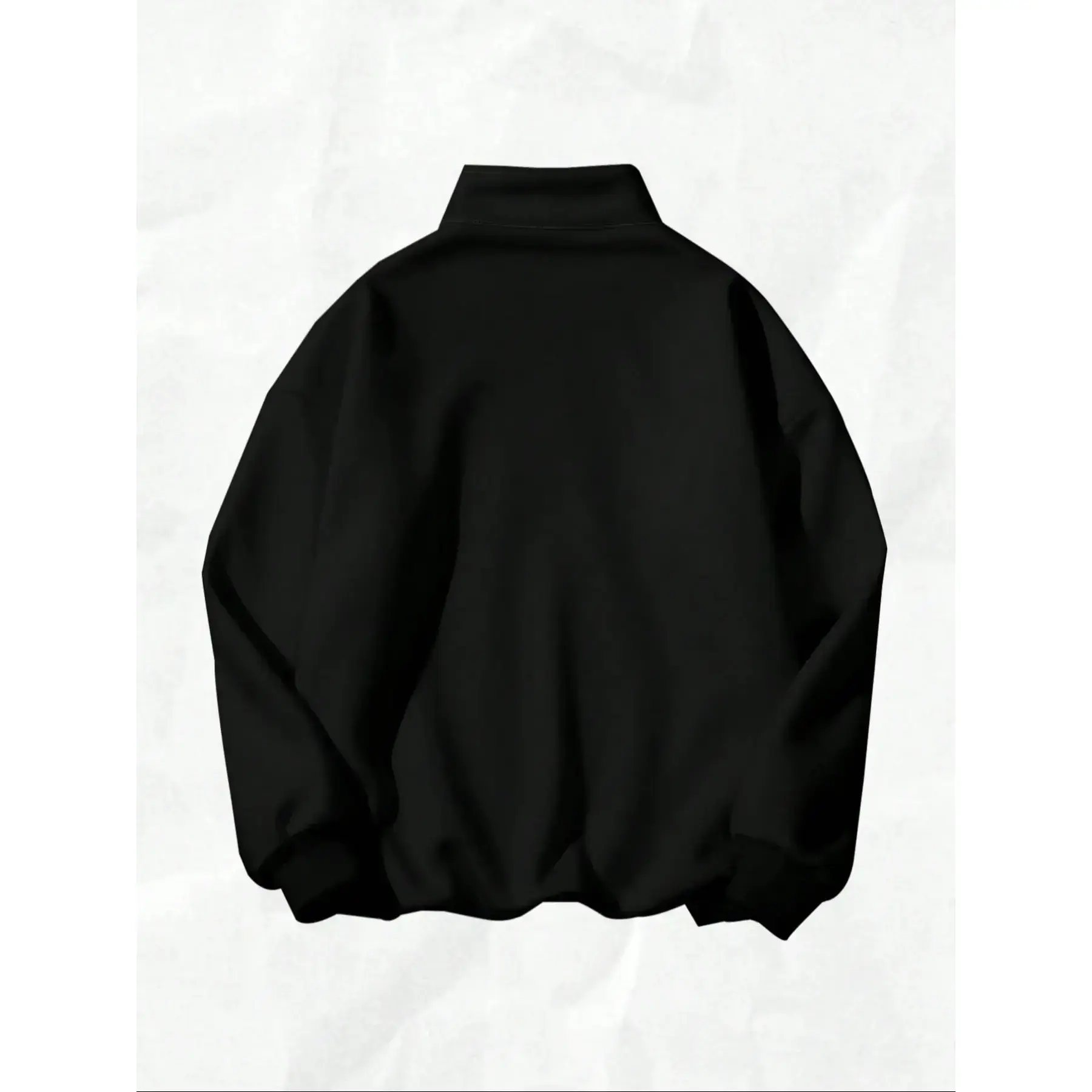 Tiktok Trendy Half-Zip Hoodie, Loose Fit Casual Style, Dark Fashion, Vintage Punk Look, Perfect for Fall & Winter Tiktok Trendy Half-Zip Hoodie, Loose Fit Casual Style, Dark Fashion, Vintage Punk Look, Perfect for Fall & Winter