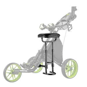 CaddyTek CaddyLite EZ Tour Golf Push Cart | Hand Brake & 5-Spoke Wheels | 2-Step Folding - Removable Seat（seat only）