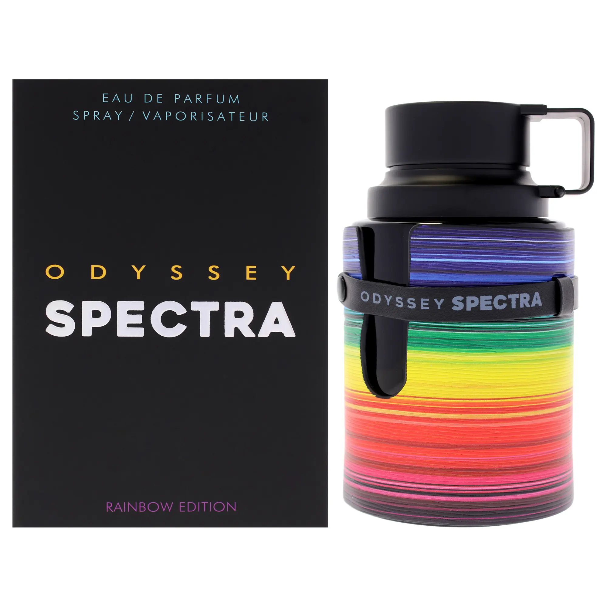 Odyssey Spectra Rainbow Limited Edition EDP Spray by Armaf - 6.8 oz, Bold Aesthetic, Colorful Design, for Adults, Perfect Gift for Fragrance Enthusiasts