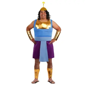 Plus Size Disney Deluxe Emperor's New Groove Kronk Costume for Men (© Disney)