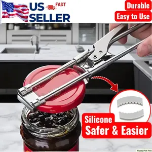 Master Jar & Bottle Opener,Adjustable Multifunctional Stainless Steel Can Opener Jar Lid Gripper,Manual jar opener,Kitchen Accessories