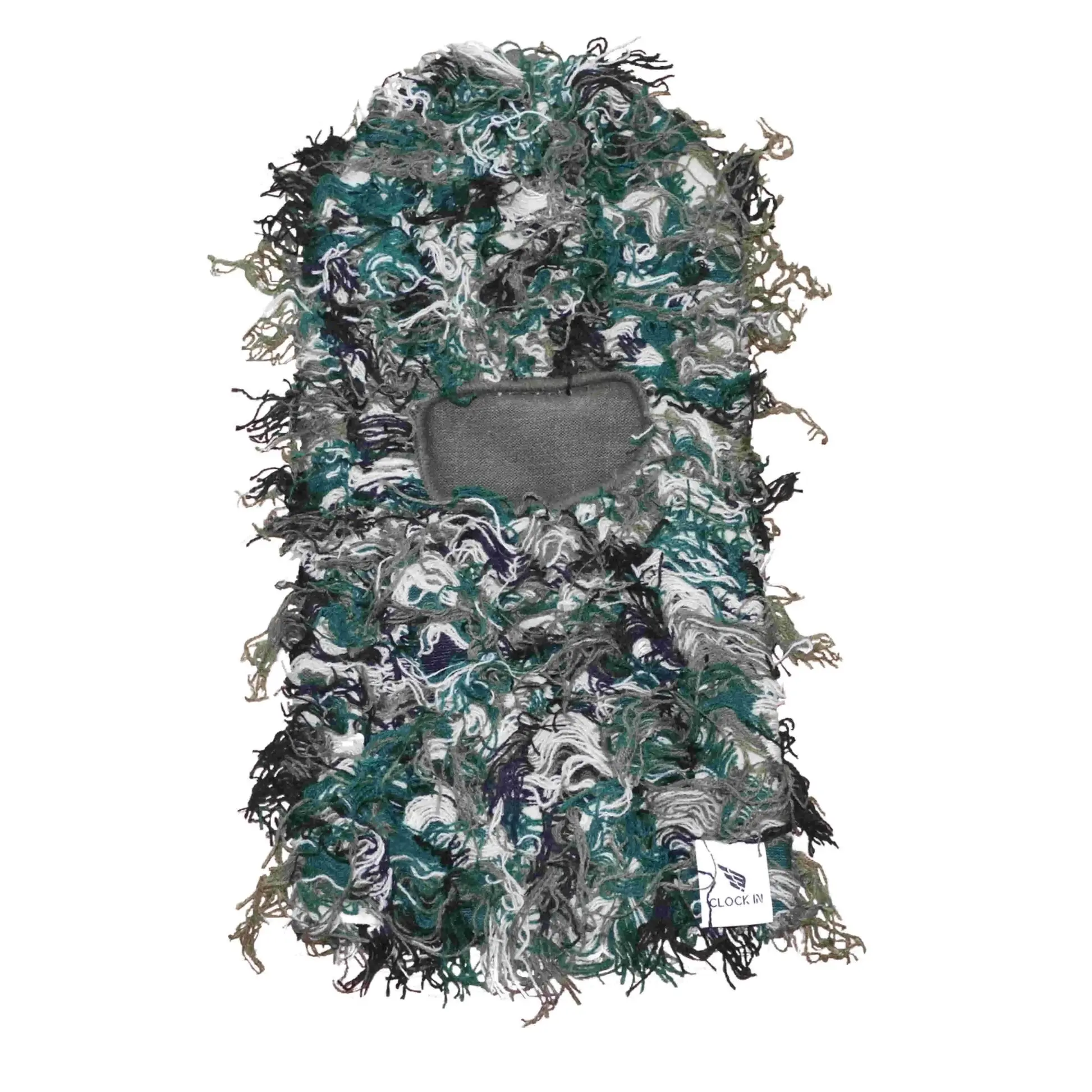 PREMIUM DISTRESSED BALACLAVA SHIESTY MASK - CAMO