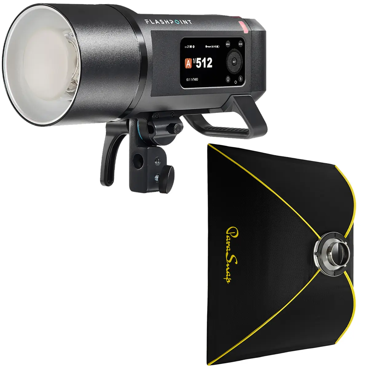 Flashpoint XPLOR 600 PRO II TTL R2 600Ws Flash, w/36x44" Rectangle Softbox