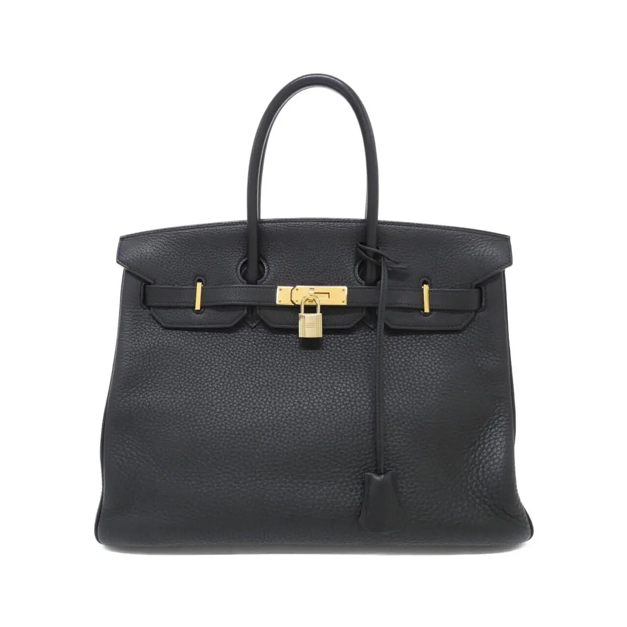 Pre-owned HERMÈS Calfskin Shoulder Bags Hermes Birkin35 Trillon Clemence