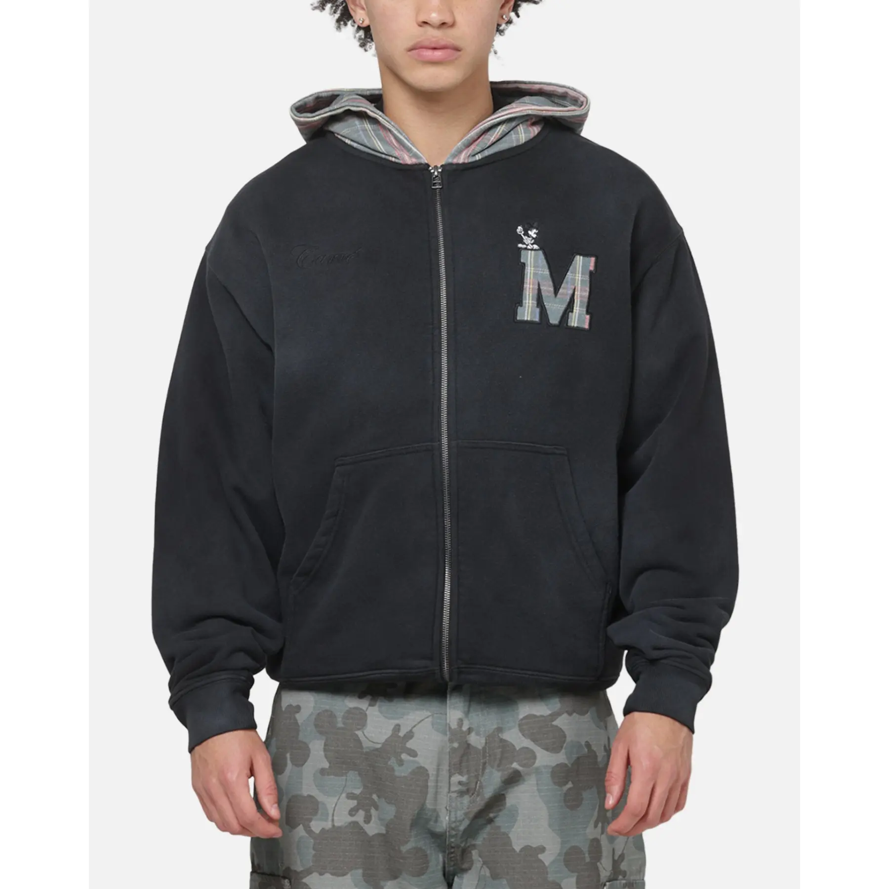 Carré x Disney Mickey & Friends Blocked Zip Hoodie
