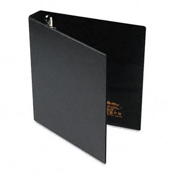 Avery 79989 Heavy-Duty Vinyl EZD Ring Document Organizer Binder - 1'' Capacity, Black Office Binders, Binder Binders, Document Organizer Binder Binders