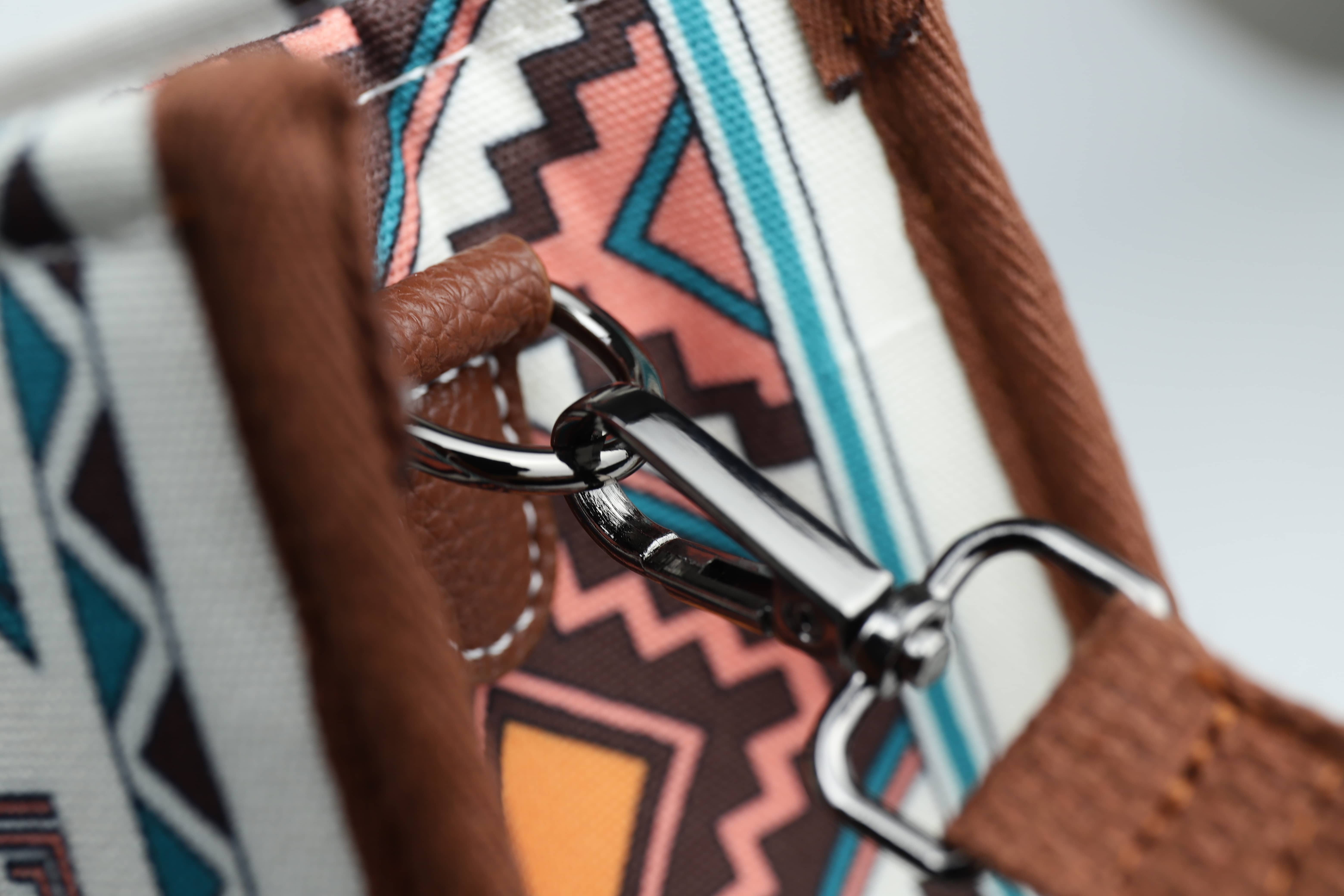 Premium 4-Piece Bohemian Canvas Sling Bag Set – Large Crossbody Shoulder Tote with Adjustable