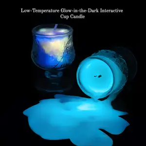 [Wildry]Low-Temperature Drip Candles — Skin-Safe Luminous and Scented — Create a Romantic Ambiance for Couples' Intimate Interaction