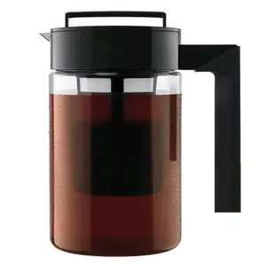 Cold Brew Iced Coffee Maker with Coffee Filter and Handle - Perfect for Making Cold Brew Coffee at Home (900ml)