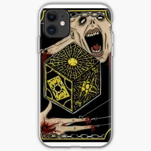 Phone Case Horror Hellraiser Box Movies Compatible with iPhone SE 7 8 X XR 11 12 13 14 15 16 Plus Mini Pro Max Samsung Galaxy Note S9 S10 S20 S21 Ultra Plus Cover Protector