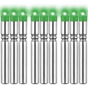 9 Pcs Fishing LED Bobber Light Replacement for Lures Fishing Glow Sticks Night Fish Light up Bobbers Floats and Rod Tips
