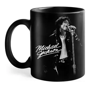 Michael Jackson Bad World Tour 1987 1989 Mug, Vintage Concert Coffee Cup, King Of Pop Retro Graphic, 90s Style Music Fan Gift