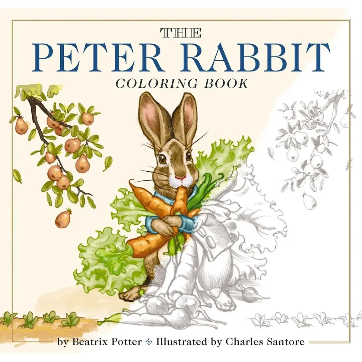 The Peter Rabbit Coloring Book: The Classic Edition Coloring Book ...