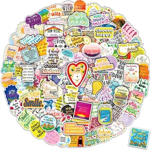 300PCS Motivational Sticker, Inspirational Words Stickers for Teens Adults Students Teacher Employees Vinyl Encouraging Positive Affirmation Stickers for Water Bottles Laptop Decals Scrapbook Journal huidalai
