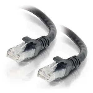 C2G 10294 10ft (3m) Cat6 Snagless UTP Unshielded Ethernet Network Patch Cable - Black