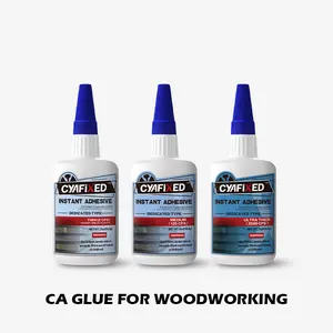 CYAFIXED Professional Grade Cyanoacrylate Super CA Glue for Woodworking,Instant Adhesive for Woodturning, Pen Turning, Finish & Hobby Models & Most Wood Bonding,Gap Filling, Heavy Duty Wood Bonding