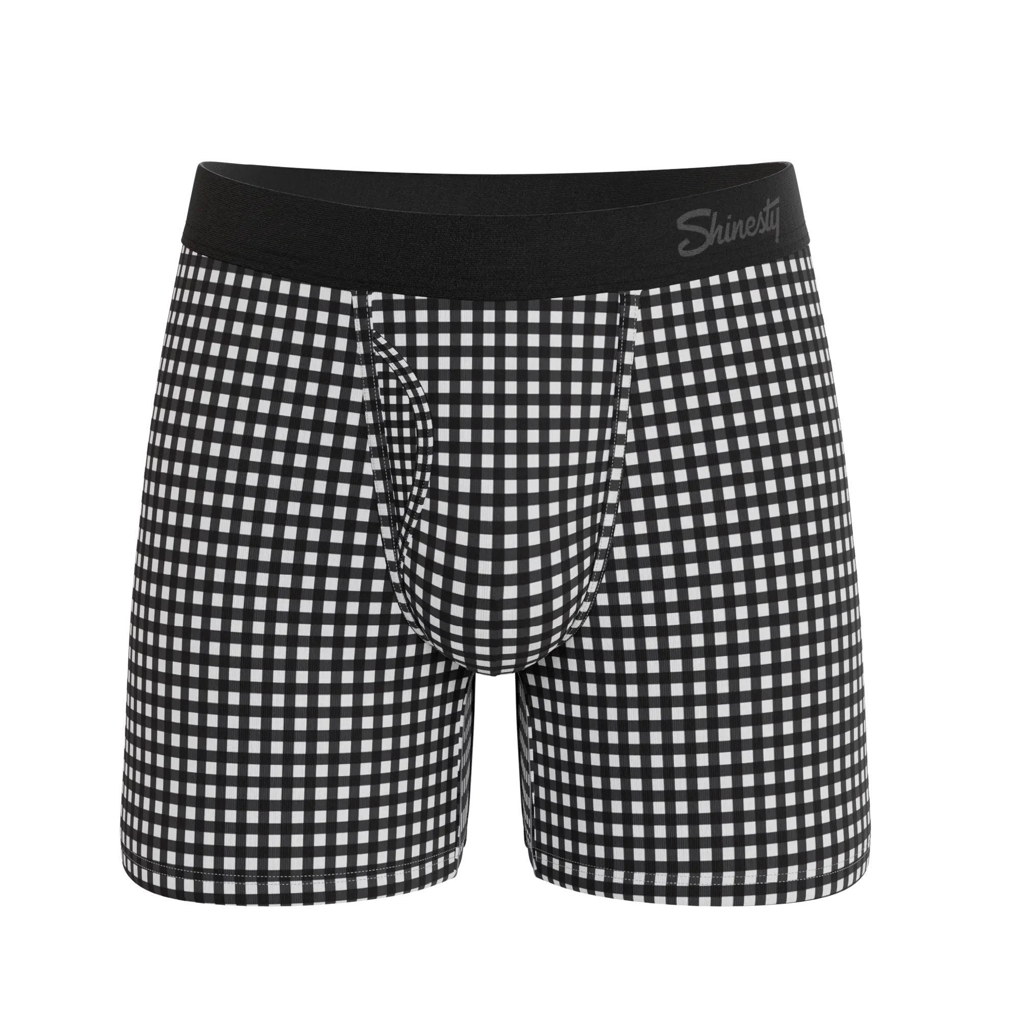 The Blackberry Bramble | Shinesty Window Pane Ball Hammock® Pouch Underwear With Fly