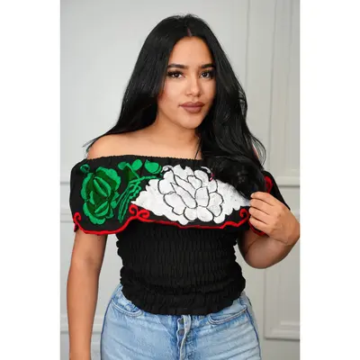 Blusas Con Bandera Mexicana Para Mujer TikTok Shop