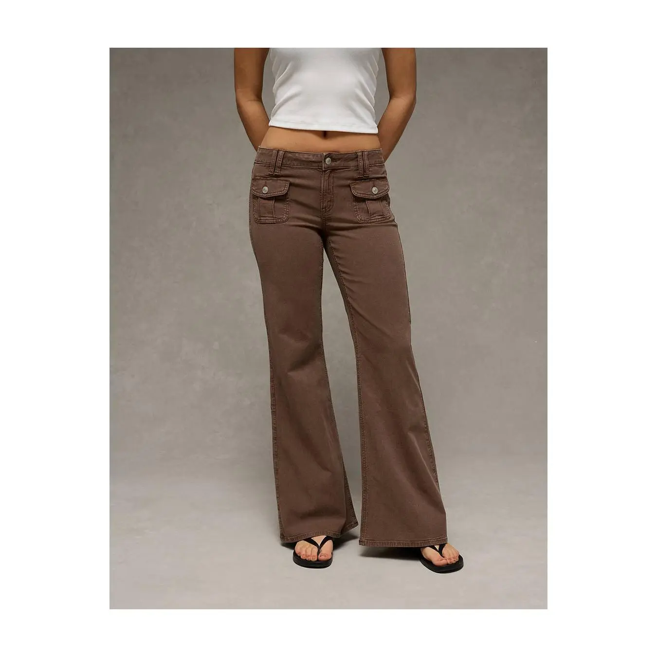 AE Stretch Low-Rise Flare Pant
