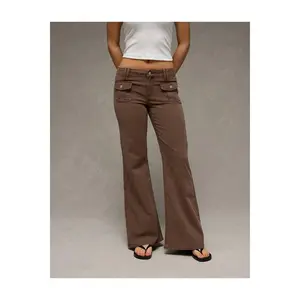 AE Stretch Low-Rise Flare Pant