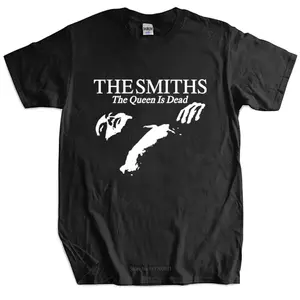 Morrissey O-Neck Short Sleeve – Unisex T-Shirt / Sweatshirt / Hoodie, The Smiths Indie Aesthetic Cotton Streetwear Casual Tee PAT