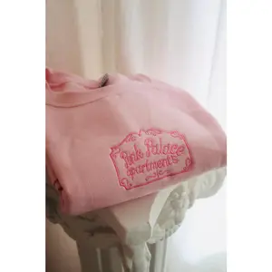 Coraline Pink Palace crewneck sweatshirt, Pink palace Sweatshirt