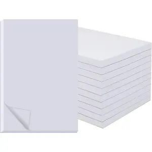 10 Pack 5.5x8.5 Inch Memo Pads, White Note Pads - Scratch Pads Writing Pads, 100 Sheets Each Pad