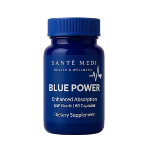 Sante Medi Blue Power - Methylene Blue (USP Grade) Pharma Grade - 60 Capsules