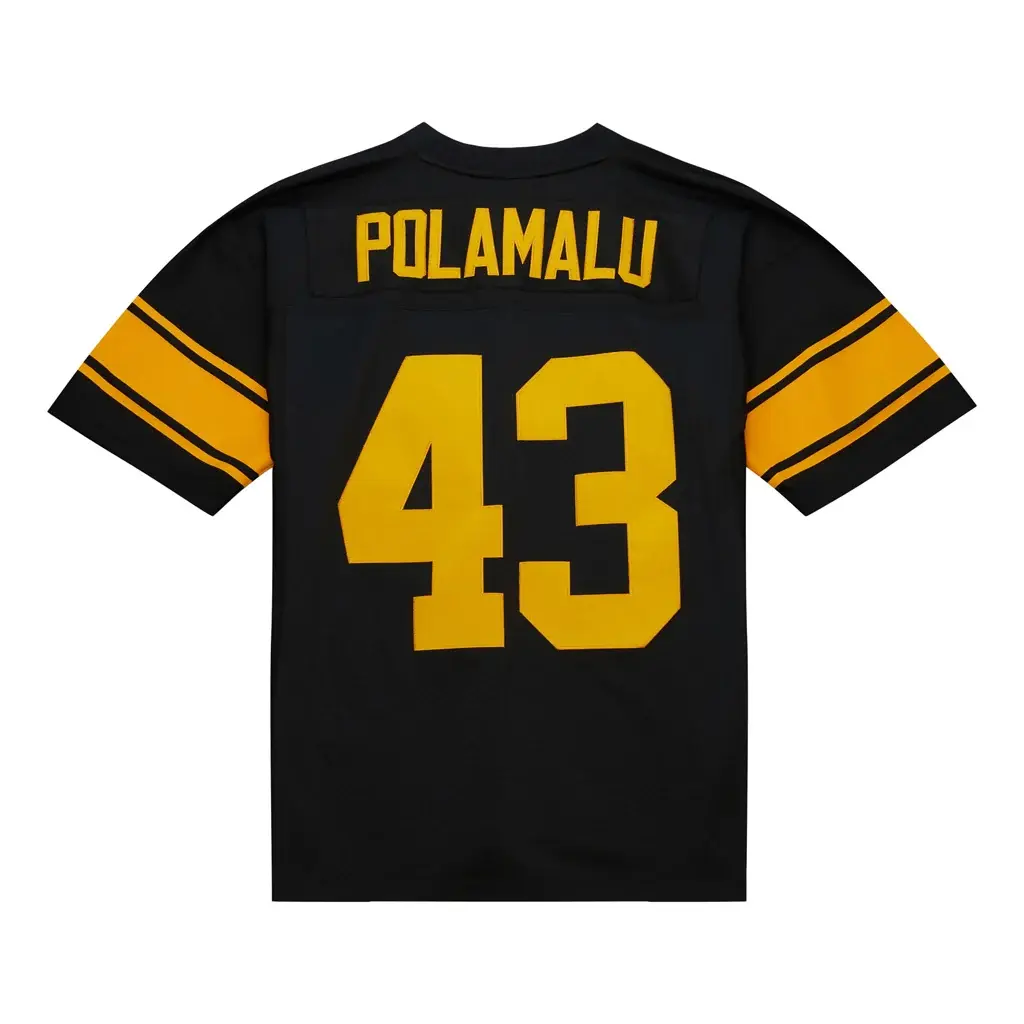 Facsimile Autographed Troy Polamalu Reprint Jersey