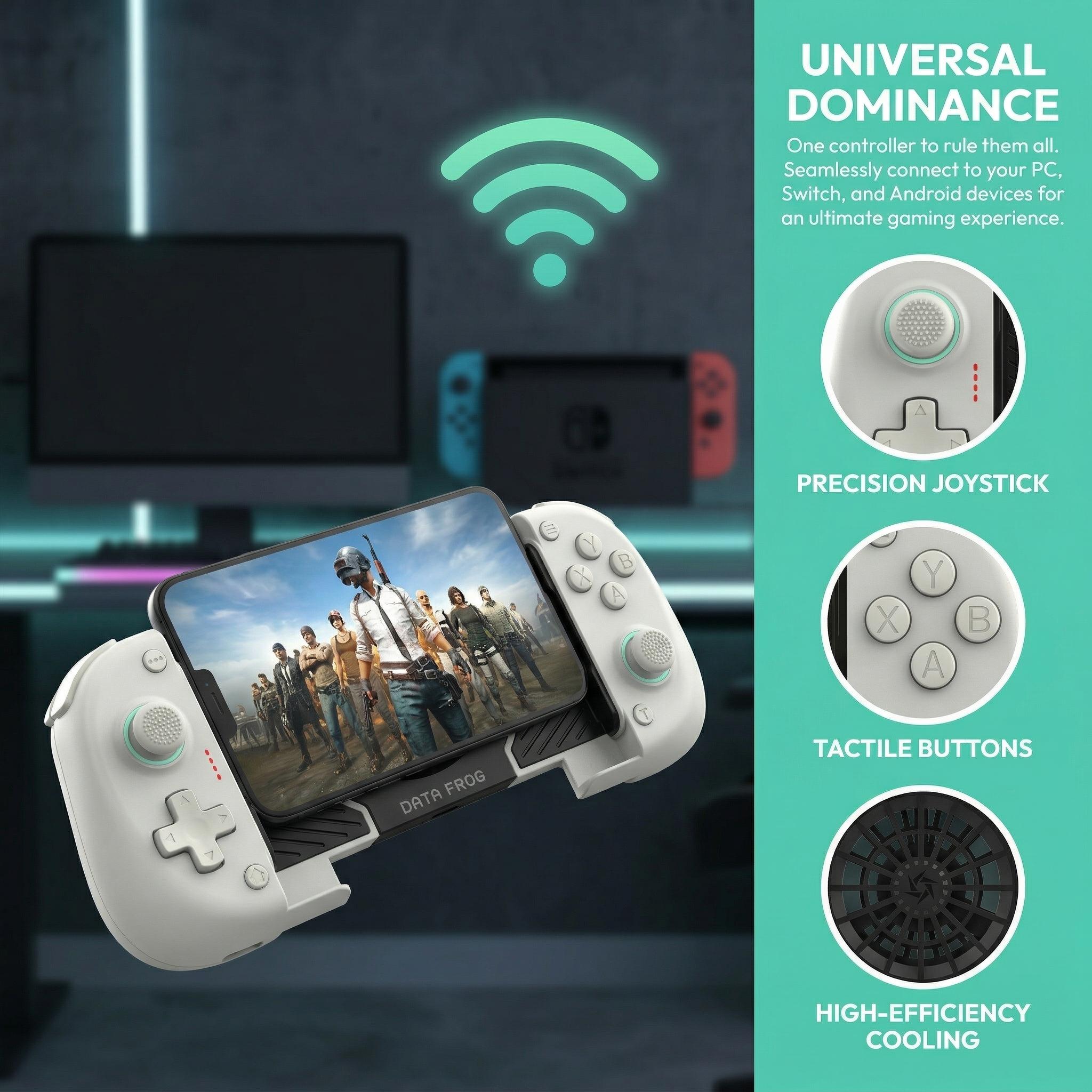 Wireless Controller Cooling fan Stretch Gamepad for Android Game Controller for Android & iPhone PC / Switch And Xbox,Newly Designed Anti-Pinch Hand with APP Plug and Play Gamepad with Hall Effect Joysticks/Hall Trigger Wireless Stretch Gamepad Wireless Controller Cooling fan Stretch Gamepad for Android Game Controller for Android & iPhone PC / Switch And Xbox,Newly Designed Anti-Pinch Hand with APP Plug and Play Gamepad with Hall Effect Joysticks/Hall Trigger Wireless Stretch Gamepad