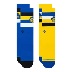Stance Warriors ST Men 2-Pack Crew Socks Royal/Yellow